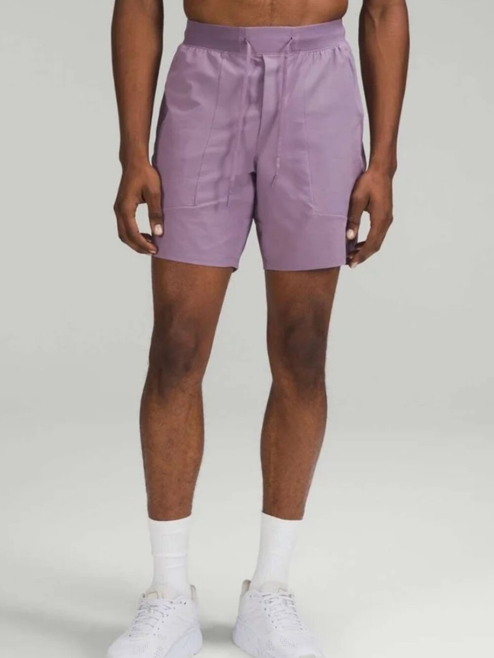LULULEMON License to Train Linerless Short 7" Purple Ash Sz XS Athletic Training
